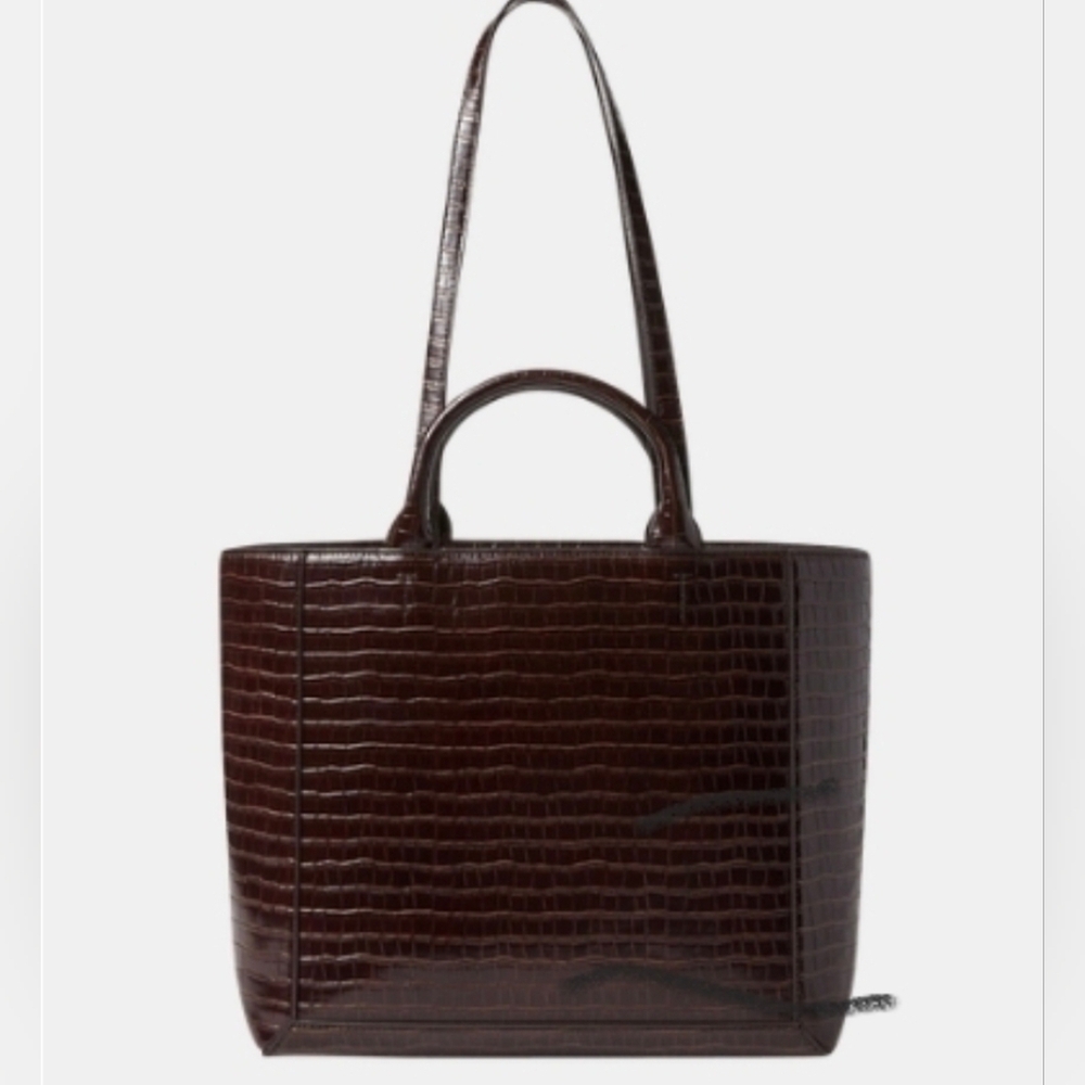 New Ann Taylor Croco Tote Bag